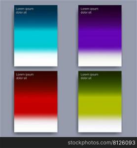 mesh gradient background for brochure templates