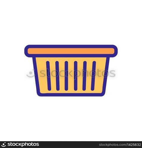 mesh-protected dryer icon vector. mesh-protected dryer sign. color symbol illustration. mesh-protected dryer icon vector outline illustration