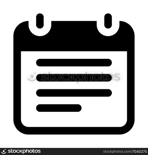 message board, icon on isolated background