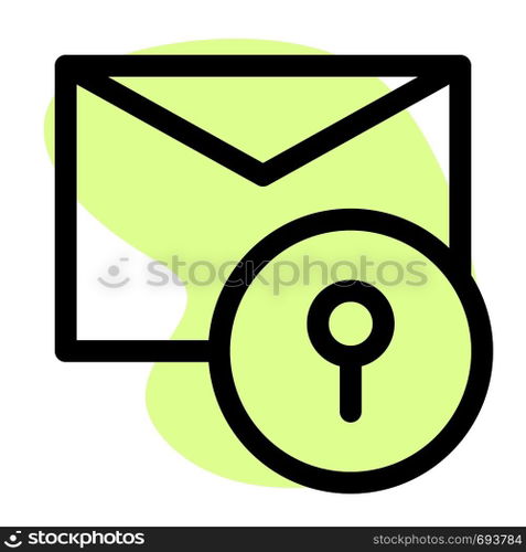 Message encrypted for security purpose