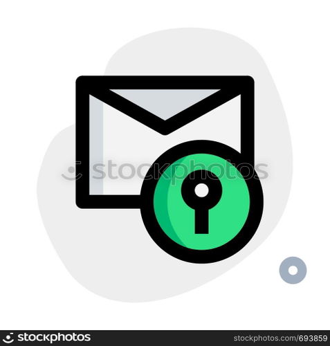 Message encrypted for security purpose