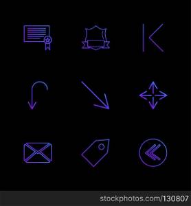 message , tag , sheild , arrows , directions , avatar , download , upload , apps , user interface , scale , reset  message , up , down , left , right , icon, vector, design,  flat,  collection, style, creative,  icons