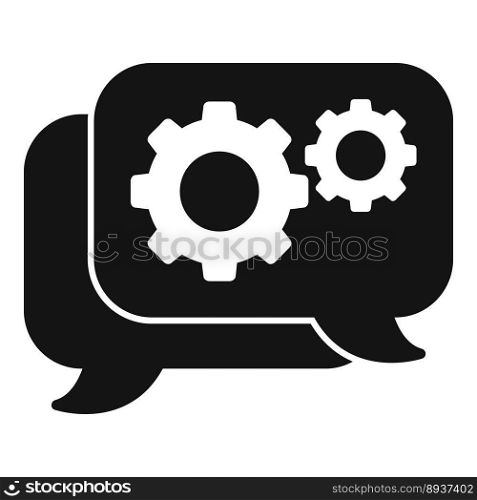 Message technical icon simple vector. Business paper. Page book. Message technical icon simple vector. Business paper