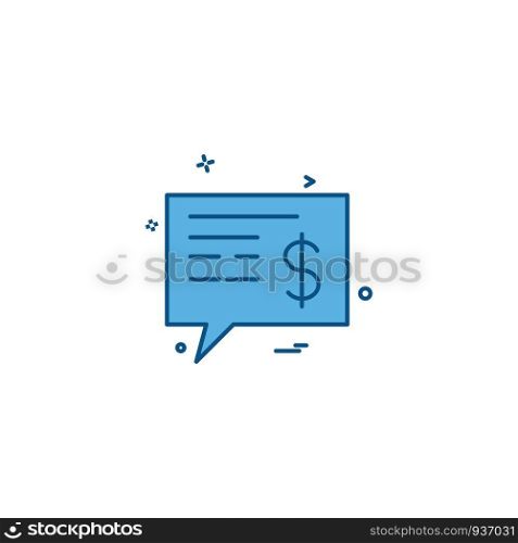 Messages icon design vector