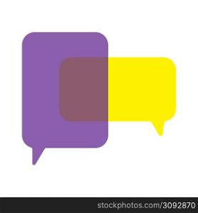 messages yellow purple. Promotion dialog balloon. Dialog, chat speech bubble. Vector illustration. stock image. EPS 10.. messages yellow purple. Promotion dialog balloon. Dialog, chat speech bubble. Vector illustration. stock image.