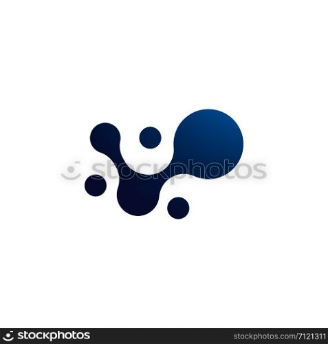 Metaball template logo design vector icon