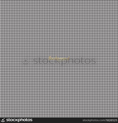 Metal abstract pattern background with lines. Modern optical art texture for posters, sites, business cards, cover - Vector illustration