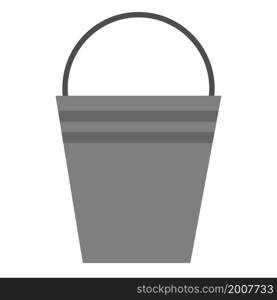 Metal bucket icon. Cartoon art. Hand drawn design. Environment concept. Save nature. Vector illustration. Stock image. EPS 10.. Metal bucket icon. Cartoon art. Hand drawn design. Environment concept. Save nature. Vector illustration. Stock image.