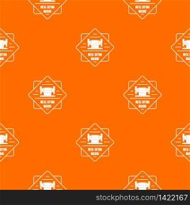 Metal cutting machine pattern vector orange for any web design best. Metal cutting machine pattern vector orange