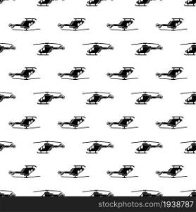 Metal helicopter pattern seamless background texture repeat wallpaper geometric vector. Metal helicopter pattern seamless vector
