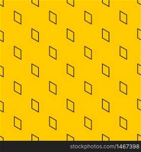 Metal-plastic window frame pattern seamless vector repeat geometric yellow for any design. Metal-plastic window frame pattern vector