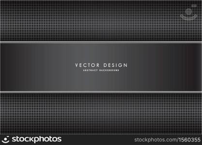 Metallic background.Gray and silver with carbon fiber texture. Metal technology concept.