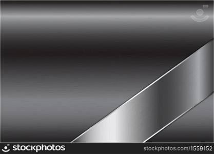 metallic background.Gray and silver with metal texture.