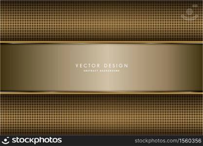 Metallic background.Luxury of gold and silver with carbon fiber.Golden metal modern design.