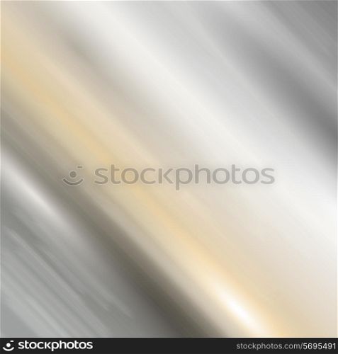 Metallic background with a brushed metal effect