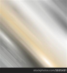 Metallic background with a brushed metal effect