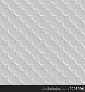 metallic seamless circle pattern, abstract texture; vector art illustration