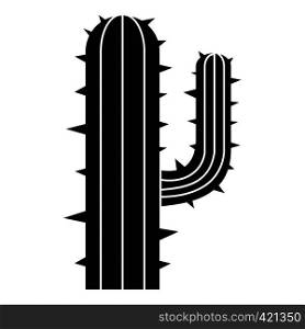 Mexican cactus icon. Simple illustration of mexican cactus vector icon for web. Mexican cactus icon, simple style