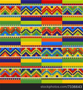 Mexican talavera ceramic tile pattern. Ethnic folk ornament.. Mexican talavera ceramic tile pattern.