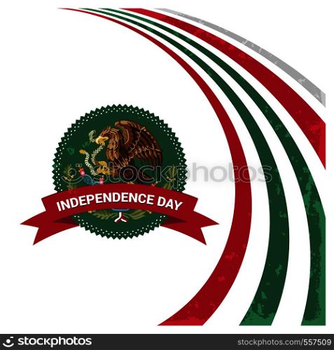 Mexico Independence day design vector