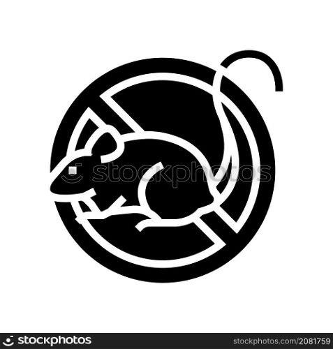 mice control glyph icon vector. mice control sign. isolated contour symbol black illustration. mice control glyph icon vector illustration