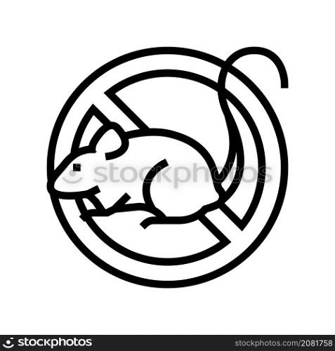mice control line icon vector. mice control sign. isolated contour symbol black illustration. mice control line icon vector illustration