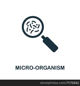 Micro-Organism vector icon illustration. Creative sign from biotechnology icons collection. Filled flat Micro-Organism icon for computer and mobile. Symbol, logo vector graphics.. Micro-Organism vector icon symbol. Creative sign from biotechnology icons collection. Filled flat Micro-Organism icon for computer and mobile