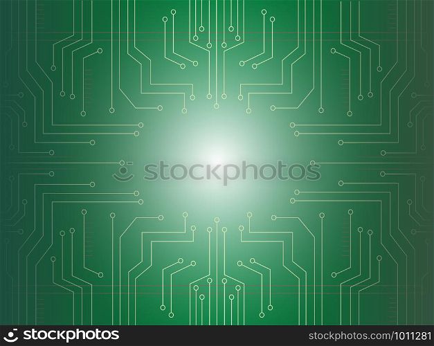 microchip art light background