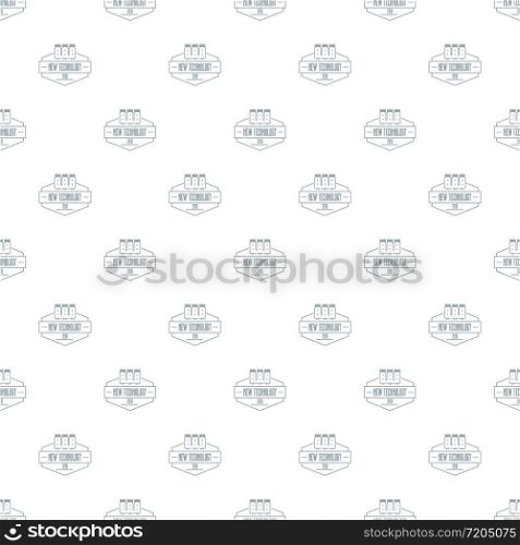 Microchip pattern vector seamless repeat for any web design. Microchip pattern vector seamless