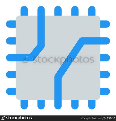 Microchip processor with modern features.