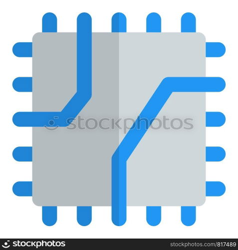 Microchip processor with modern features.