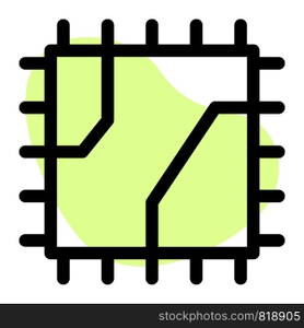 Microchip processor with modern features.