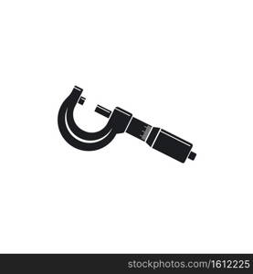 micrometer icon vector illustration design template web 