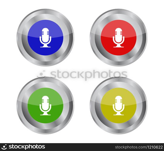 microphone button