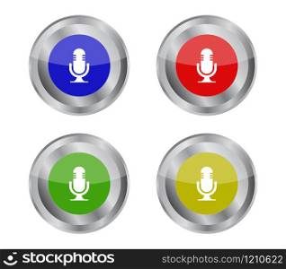 microphone button