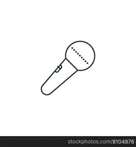 Microphone creative icon from music icons Vector Image