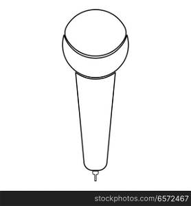 Microphone icon .