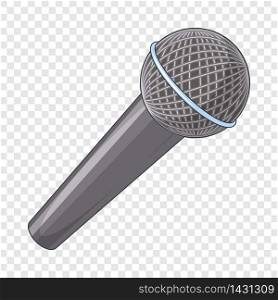 Microphone icon. Cartoon illustration of microphone vector icon for web design. Microphone icon, cartoon style