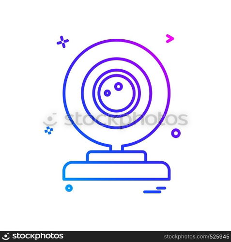 Microphone icon design vector
