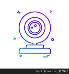 Microphone icon design vector
