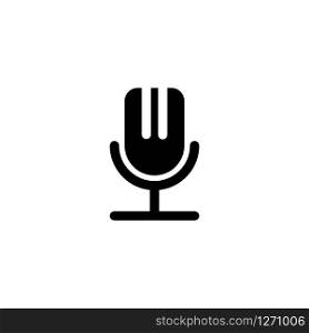Microphone icon design vector template