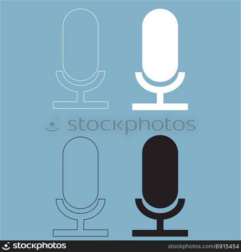 Microphone icon .. Microphone icon .