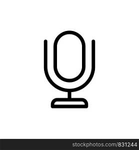 Microphone icon vector design template