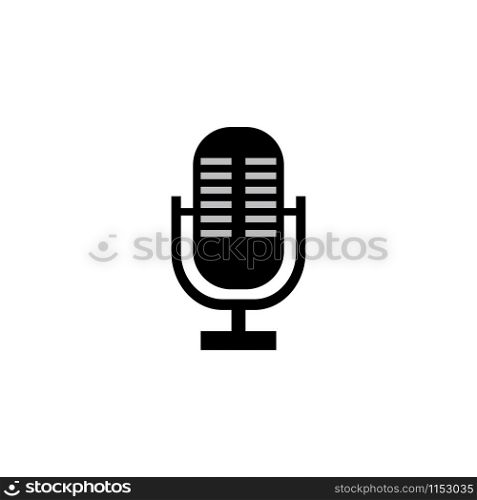 Microphone icon vector. Speaker vector on white background. Microphone icon vector. Speaker vector