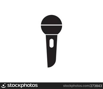 microphone logo vector
