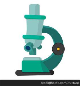 Microscope icon. Cartoon illustration of microscope vector icon for web. Microscope icon, cartoon style