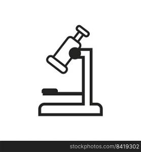 microscope icon. Education concept. Research concept. Vector illustration. Stock image. EPS 10.. microscope icon. Education concept. Research concept. Vector illustration. Stock image.