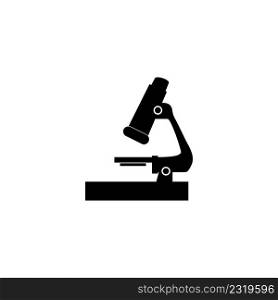 Microscope icon template vector design