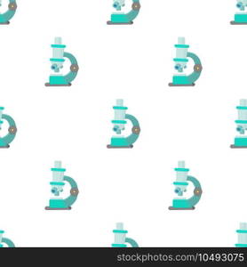 Microscope pattern seamless background texture repeat wallpaper geometric vector. Microscope pattern seamless vector