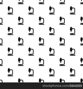 Microscope pattern vector seamless repeating for any web design. Microscope pattern vector seamless